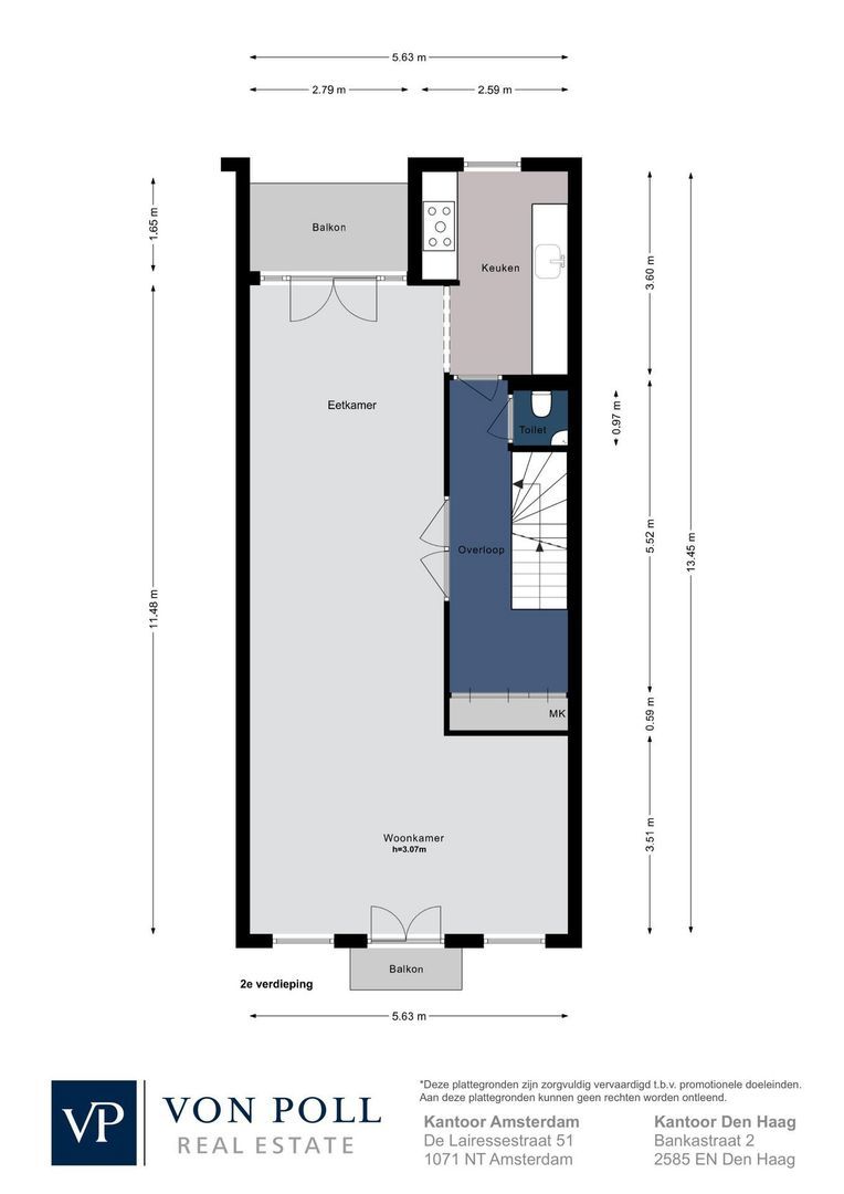 Koninginneweg 257 B, Amsterdam plattegrond-0