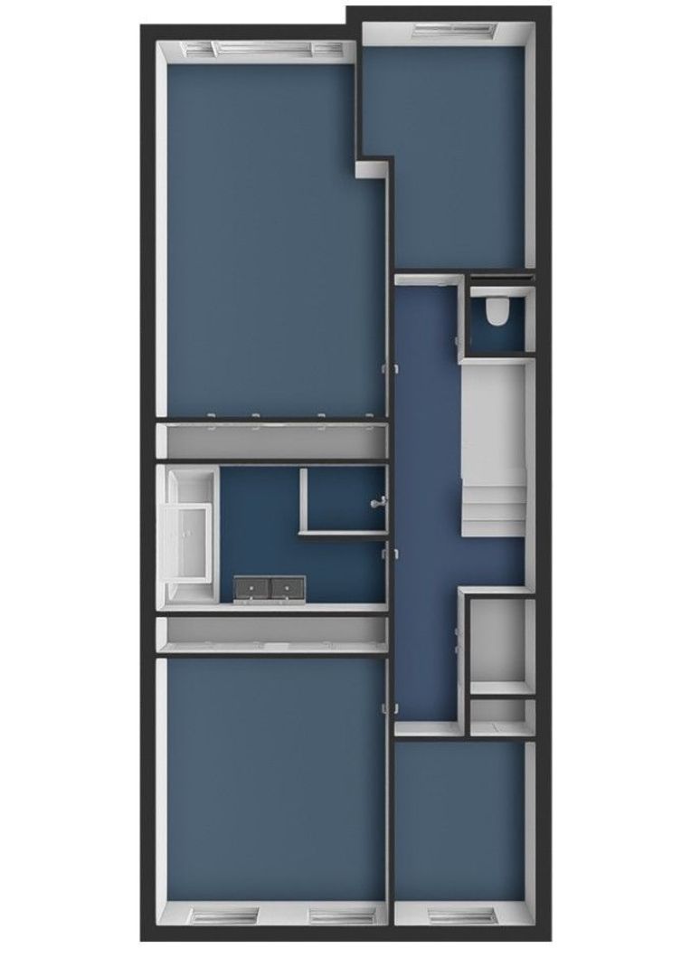 Koninginneweg 257 B, Amsterdam plattegrond-6