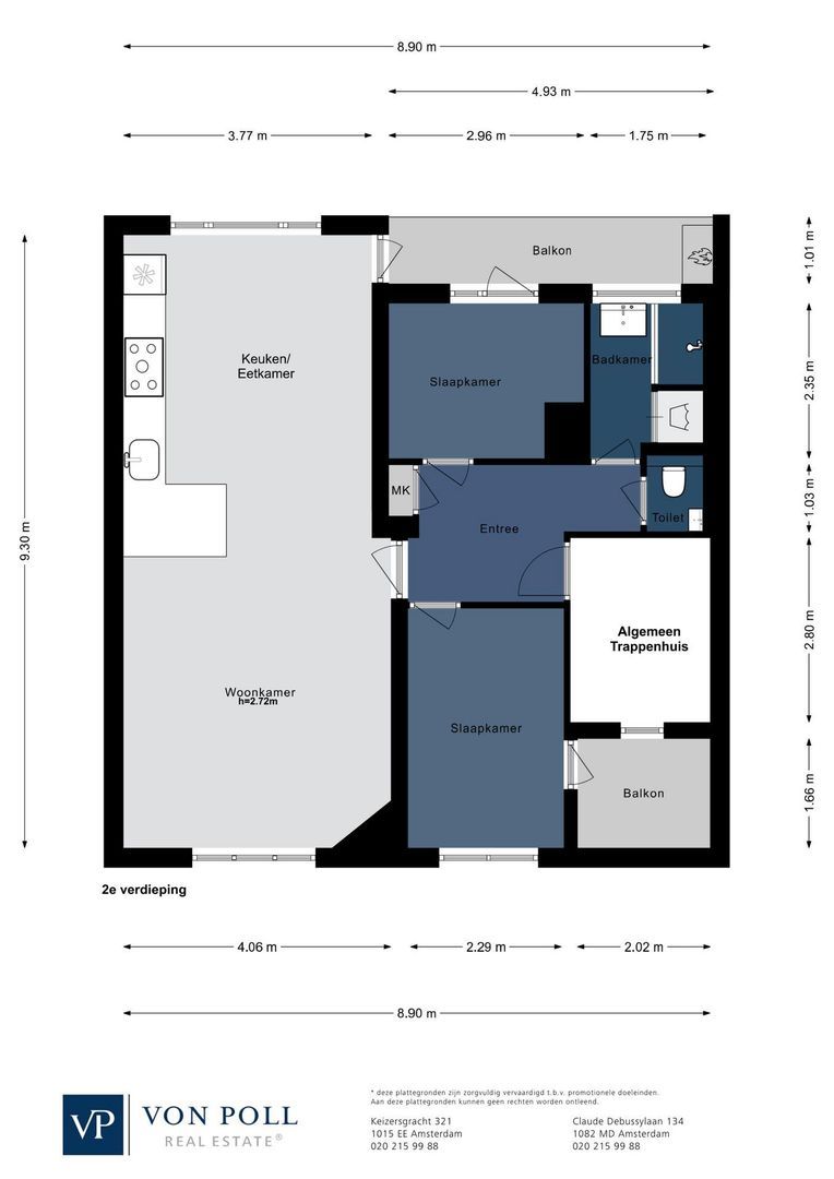 Granaatstraat 38, Amsterdam plattegrond-0