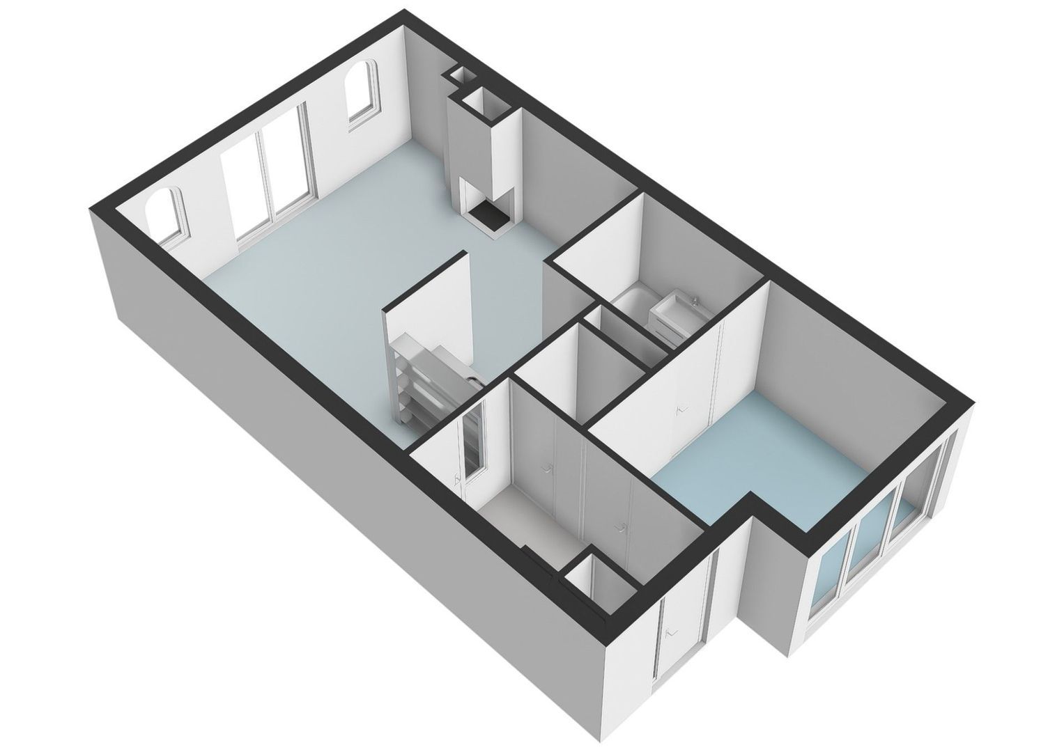 Brouwersgracht 657, Amsterdam plattegrond-2