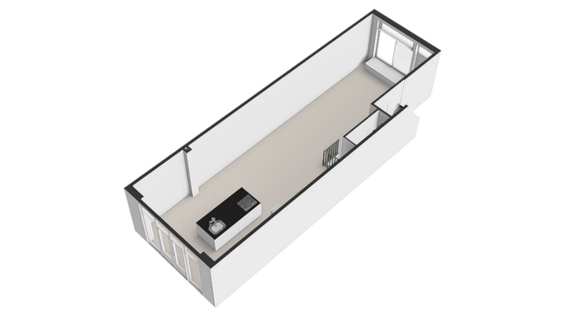 Sint Willibrordusstraat 61 H, Amsterdam plattegrond-1