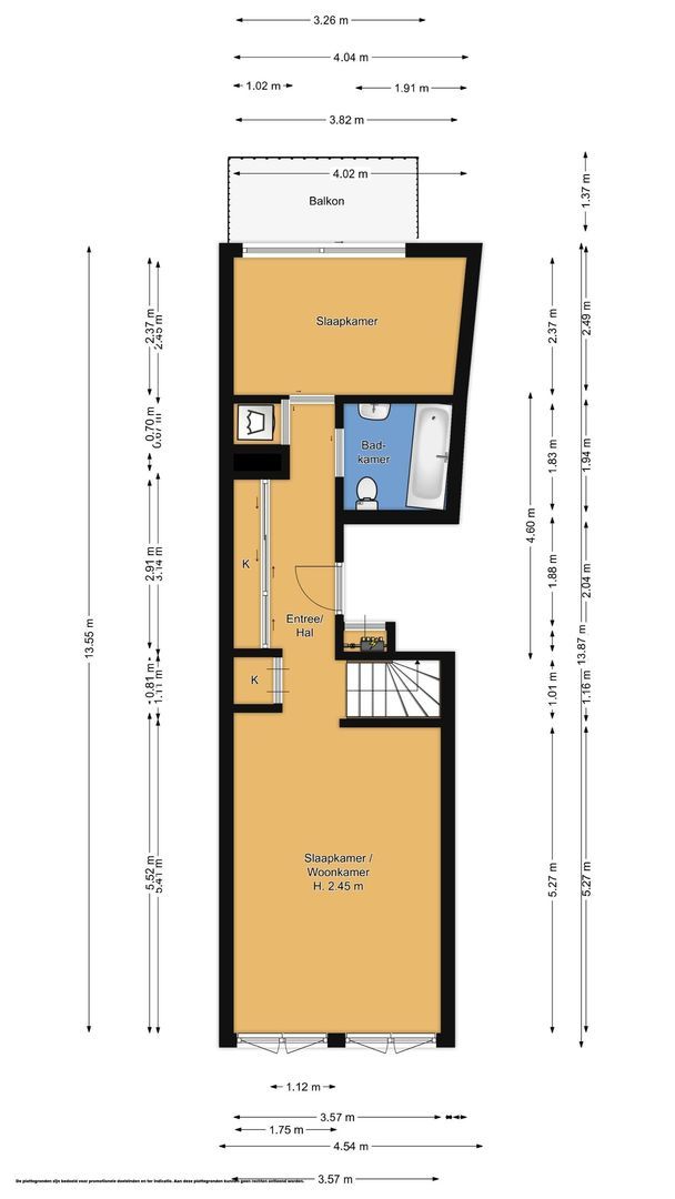 Haarlemmerdijk 120 D, Amsterdam plattegrond-0