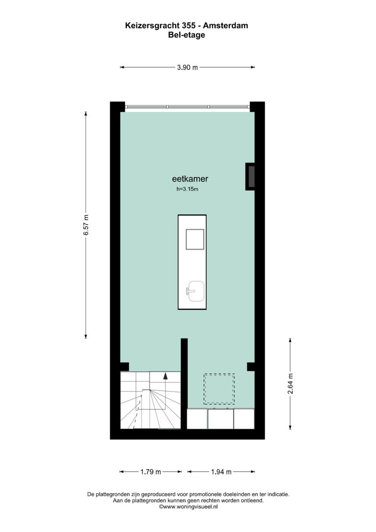 Keizersgracht 355, Amsterdam plattegrond-0