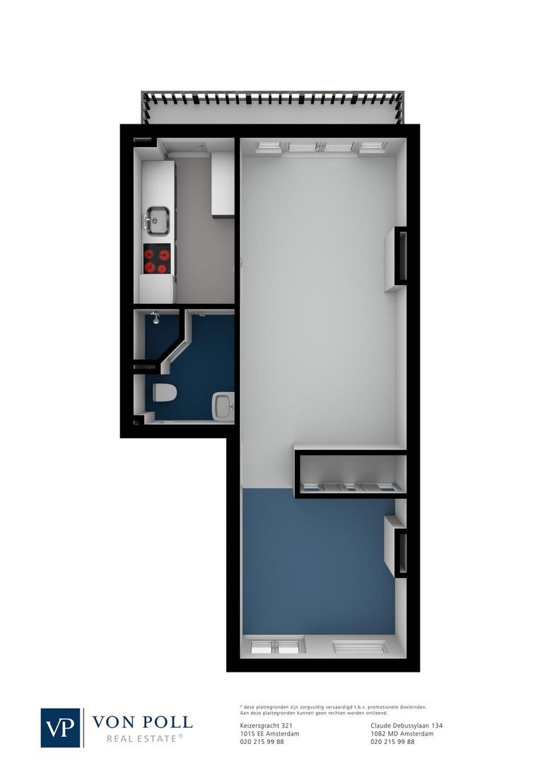 Lootsstraat 26 2, Amsterdam plattegrond-1