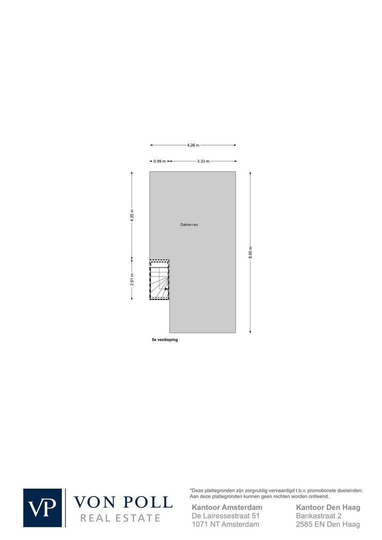 Waldeck Pyrmontlaan 6 4, Amsterdam plattegrond-1