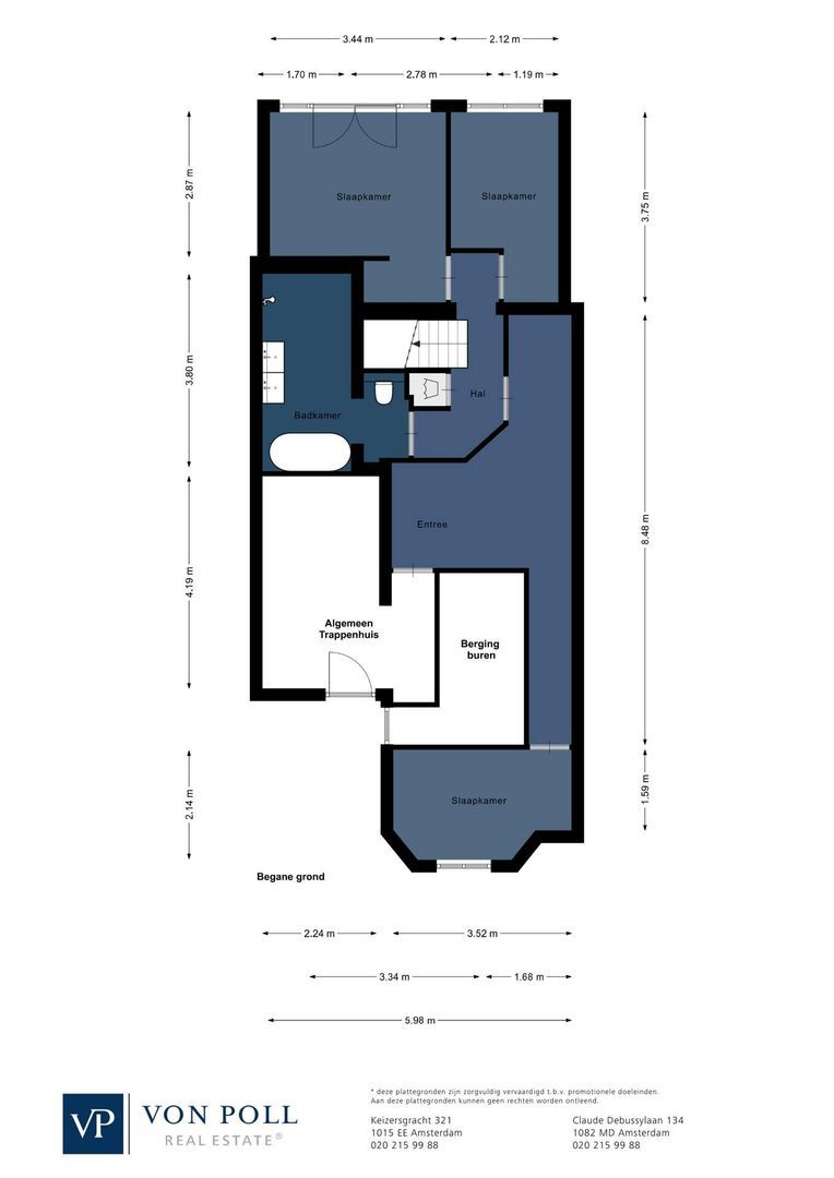 Lanseloetstraat 18 H, Amsterdam plattegrond-0
