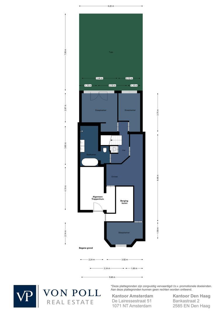 Lanseloetstraat 18 H, Amsterdam plattegrond-1