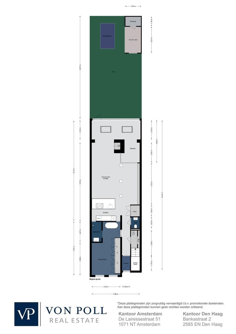Overtoom 484 H, Amsterdam plattegrond-0