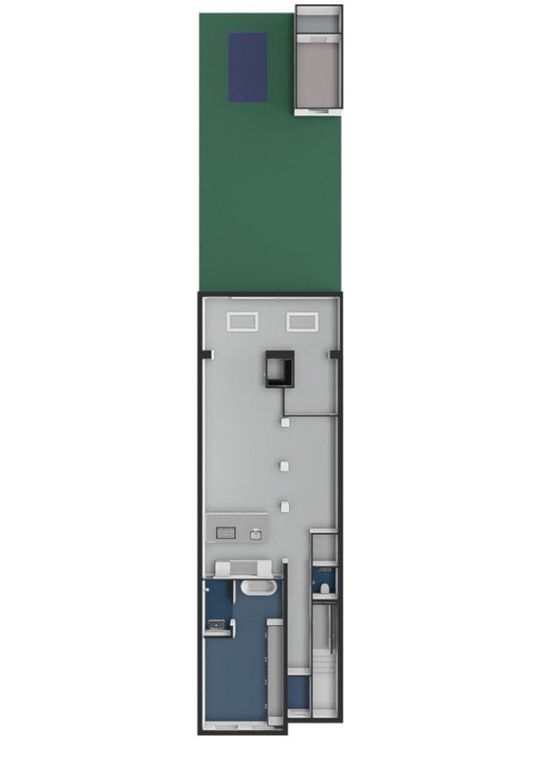 Overtoom 484 H, Amsterdam plattegrond-1