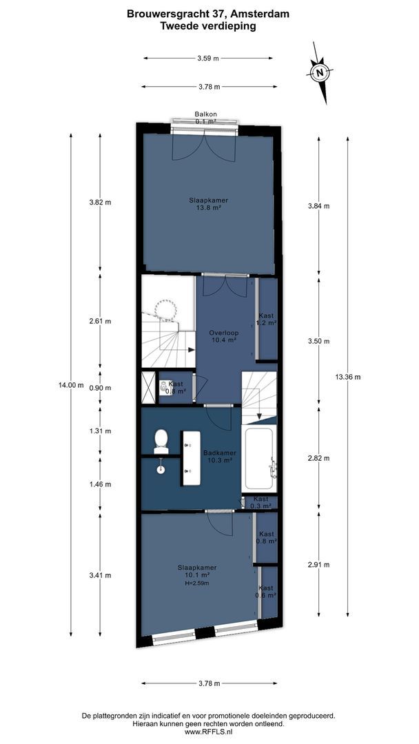 Brouwersgracht 37, Amsterdam plattegrond-1