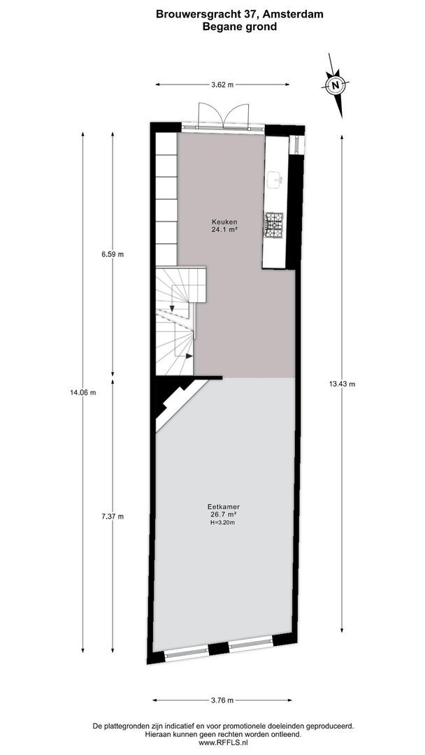 Brouwersgracht 37, Amsterdam plattegrond-2