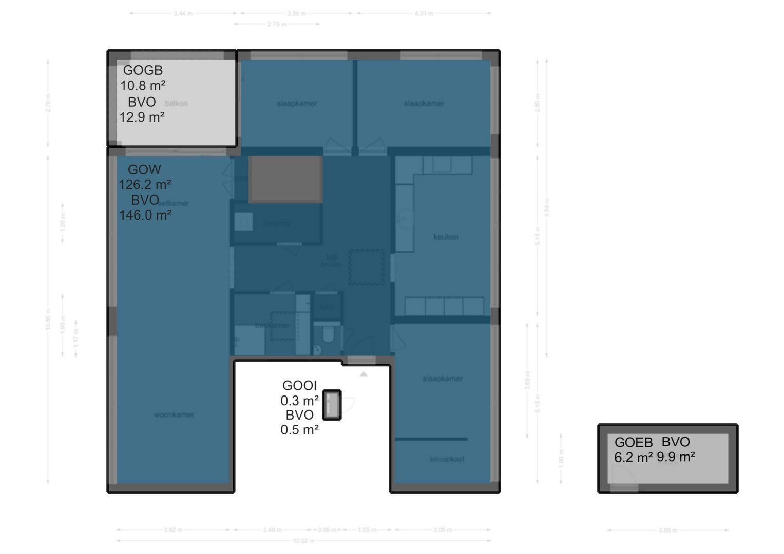 Andreasplein 86, Amsterdam plattegrond-0