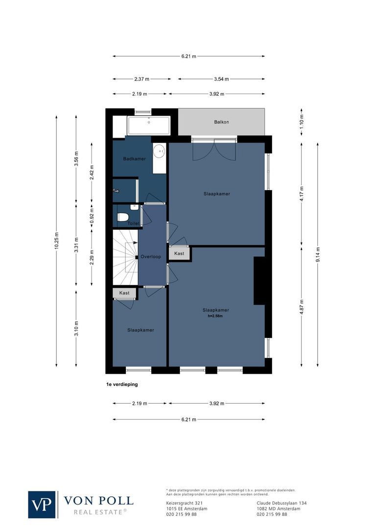 De Savornin Lohmanlaan 24, Amstelveen plattegrond-0