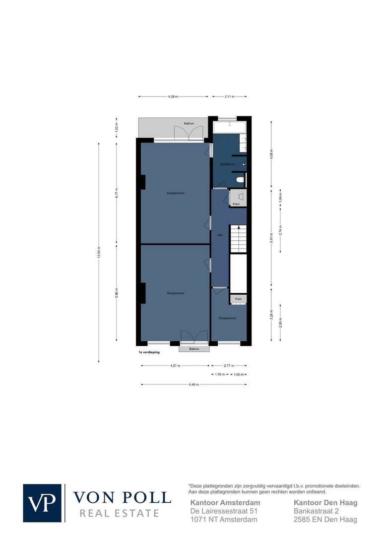 Willemsparkweg 88 H, Amsterdam plattegrond-2