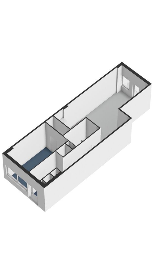 Van Oldenbarneveldtstraat 54 V, Amsterdam plattegrond-2