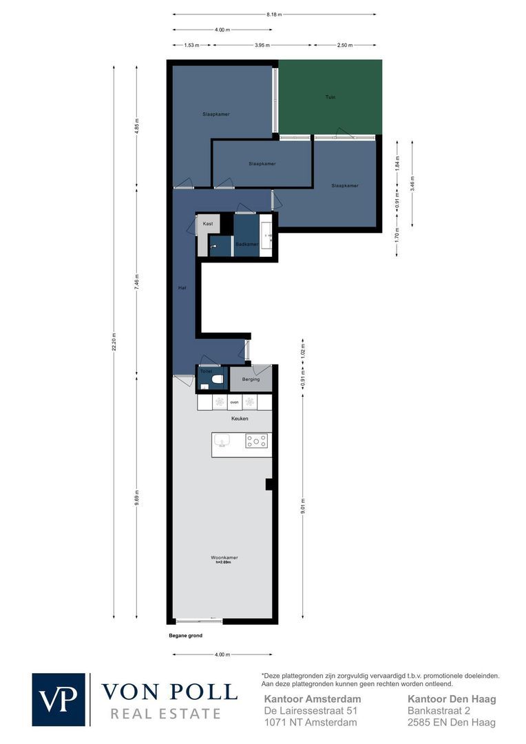 Feike de Boerlaan 132, Amsterdam plattegrond-0
