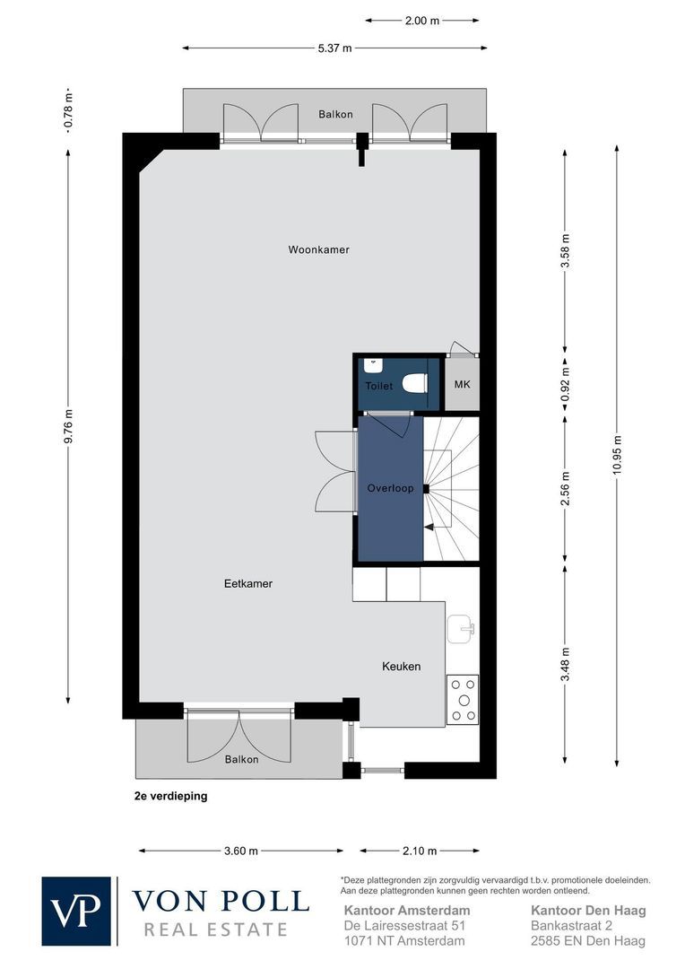 Hoofdweg 23 2, Amsterdam plattegrond-0