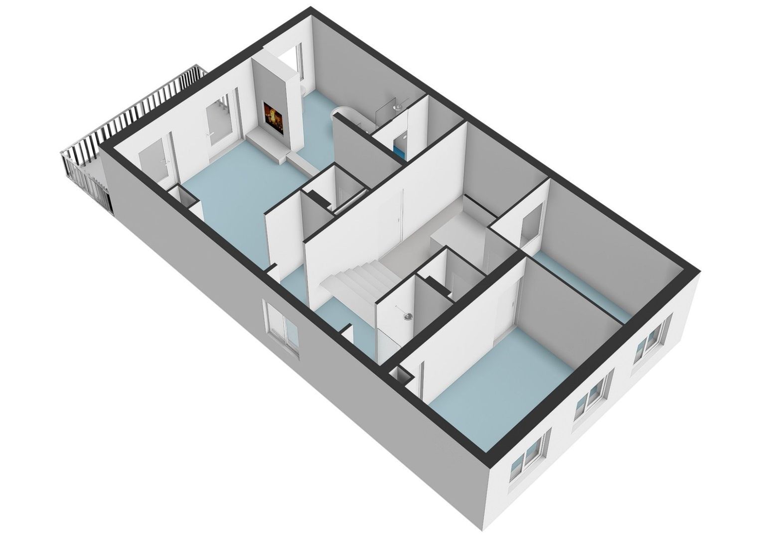 Vondelstraat 31 B, Amsterdam plattegrond-5