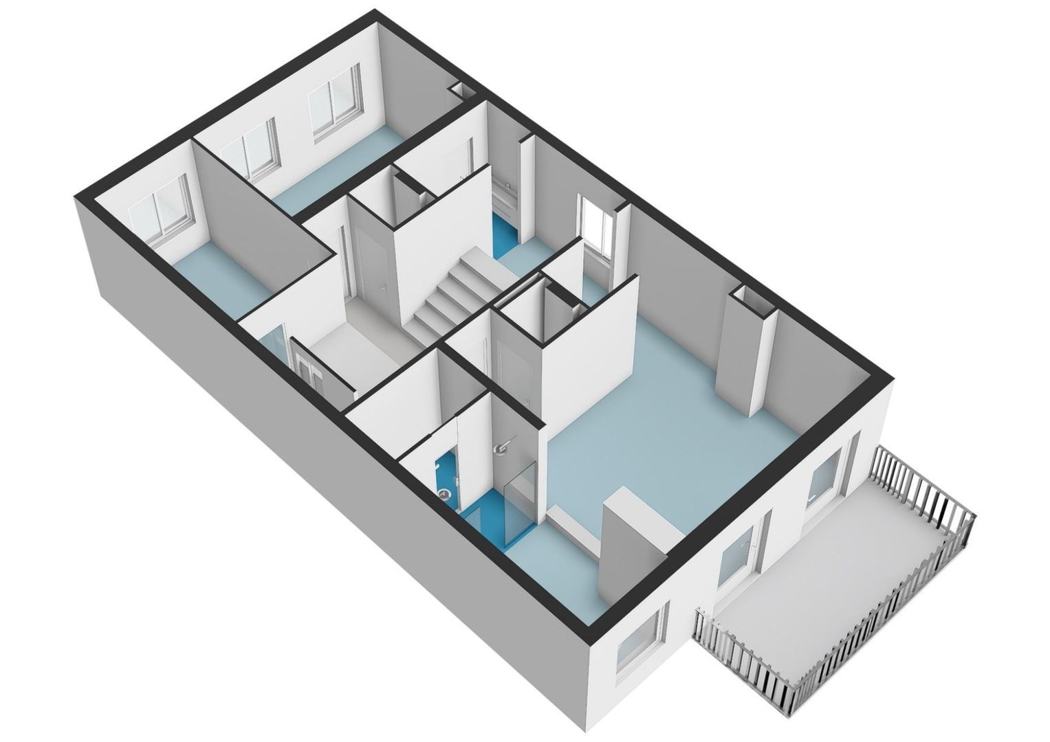 Vondelstraat 31 B, Amsterdam plattegrond-4