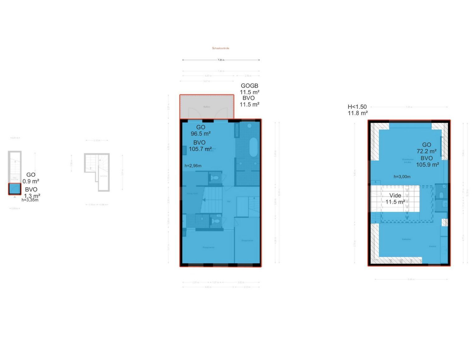 Vondelstraat 31 B, Amsterdam plattegrond-12