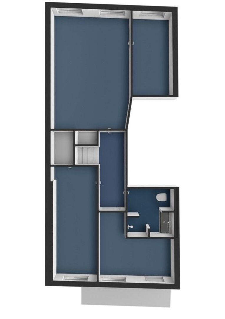 Rozenstraat 176 H, Amsterdam plattegrond-3