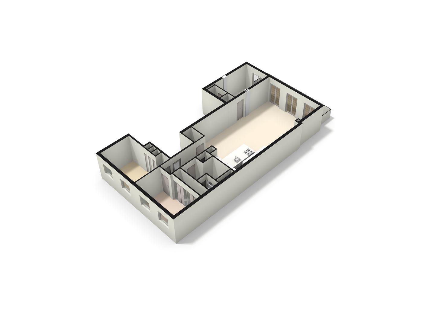 Swammerdamstraat 38 D, Amsterdam plattegrond-1