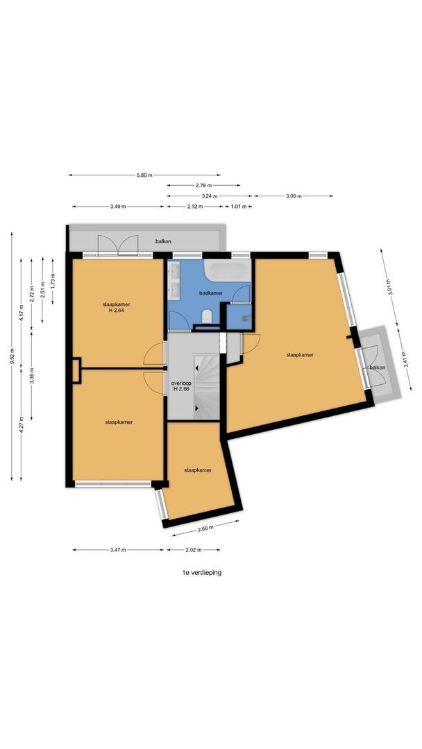 Anthonie Duyckplein 20, Wassenaar plattegrond-1