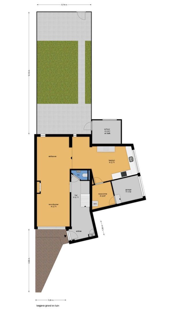Anthonie Duyckplein 20, Wassenaar plattegrond-3