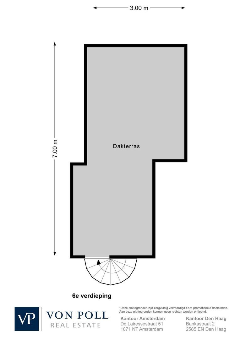Nassaukade 340 P, Amsterdam plattegrond-2