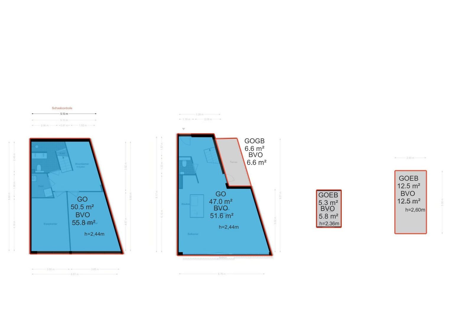 Valkenburgerstraat 194 T, Amsterdam plattegrond-6