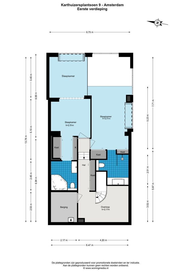 Karthuizersplantsoen 9, Amsterdam plattegrond-0