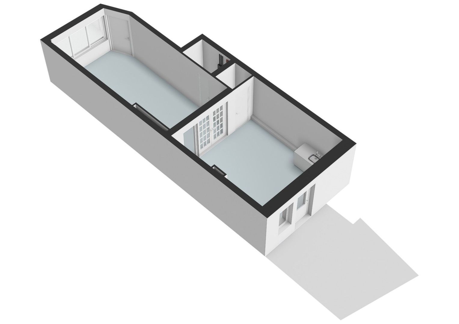 Paardenstraat 7 H, Amsterdam plattegrond-5