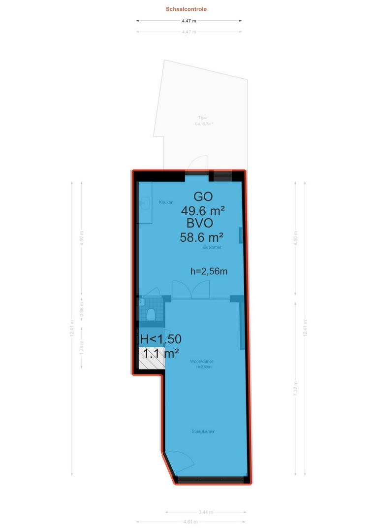 Paardenstraat 7 H, Amsterdam plattegrond-7