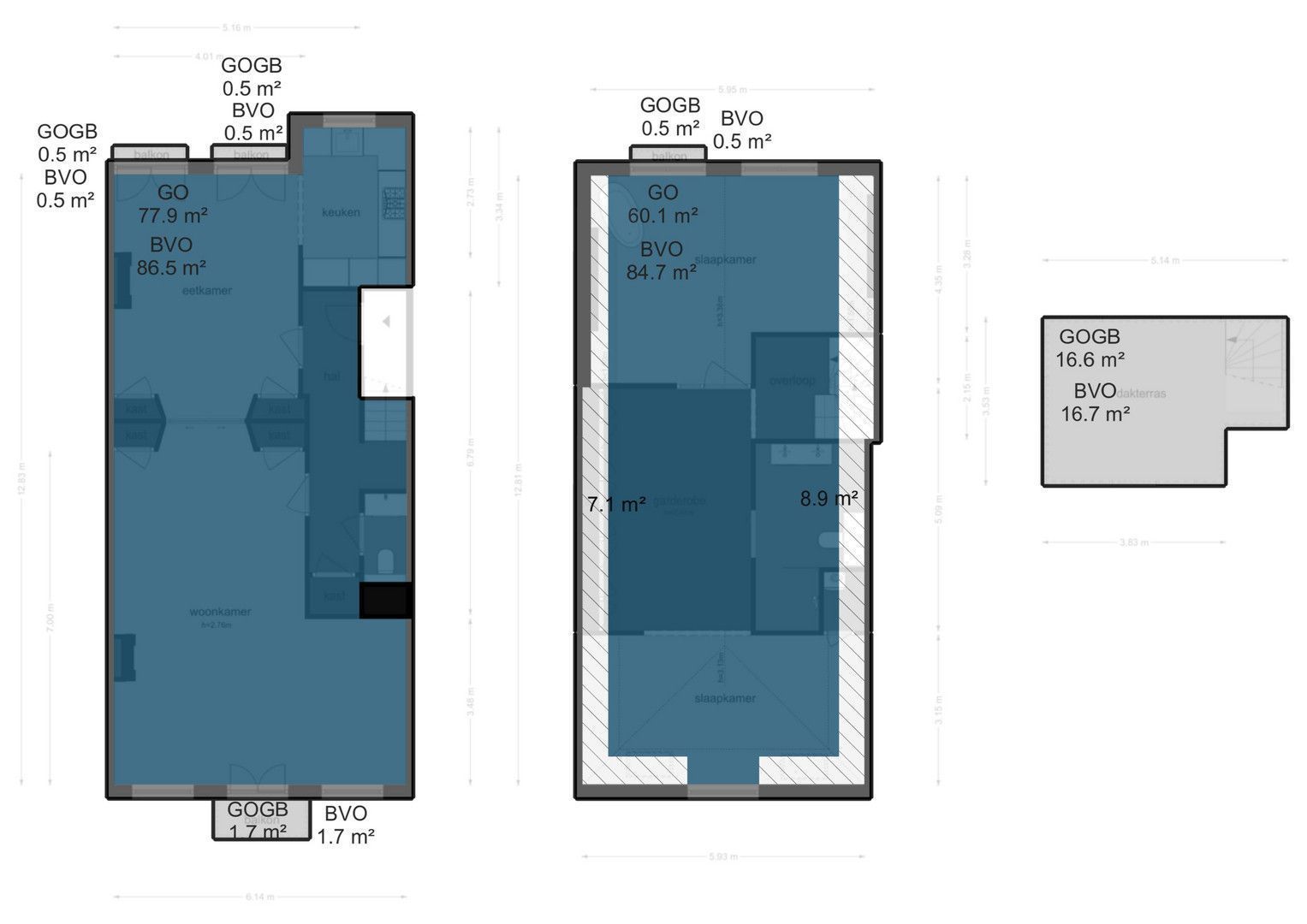 Weesperzijde 83 2, Amsterdam plattegrond-0