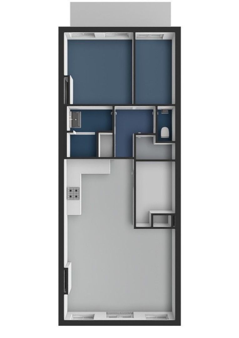 Brederodestraat 66 3, Amsterdam plattegrond-1