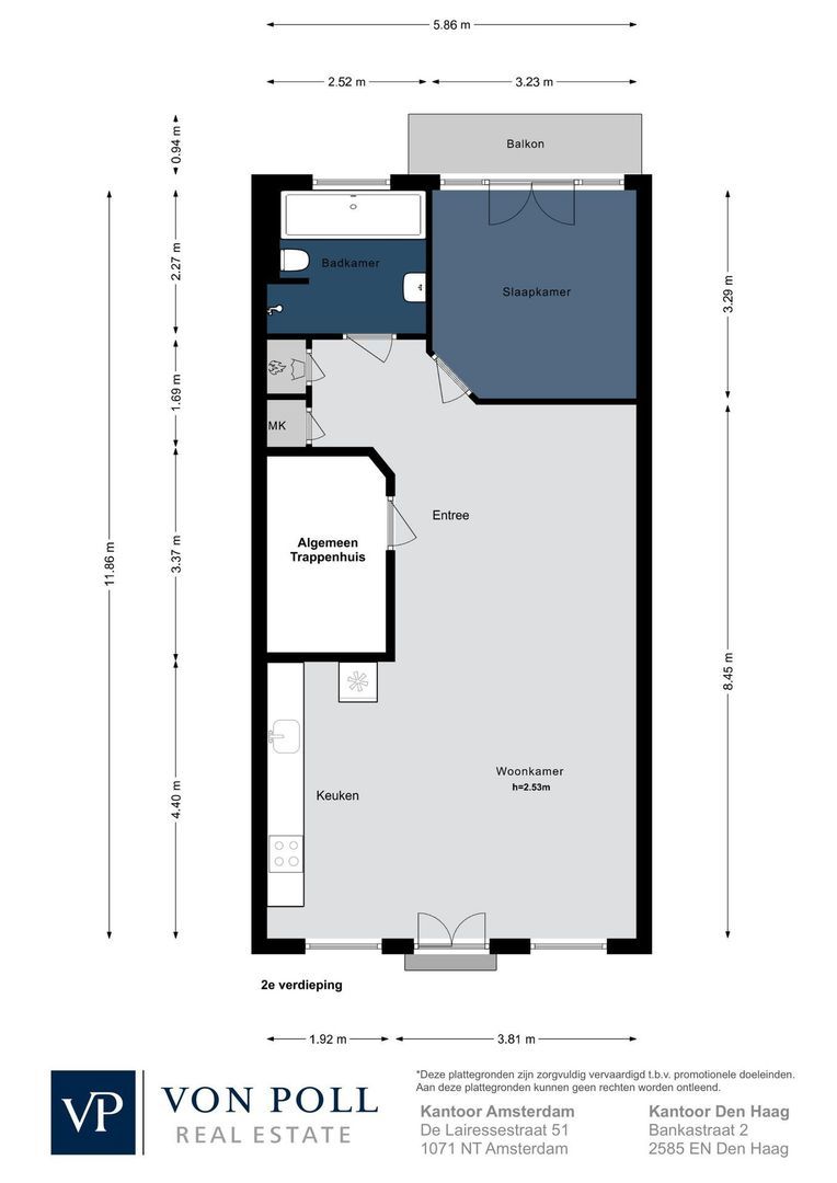 Wakkerstraat 18 C, Amsterdam plattegrond-0