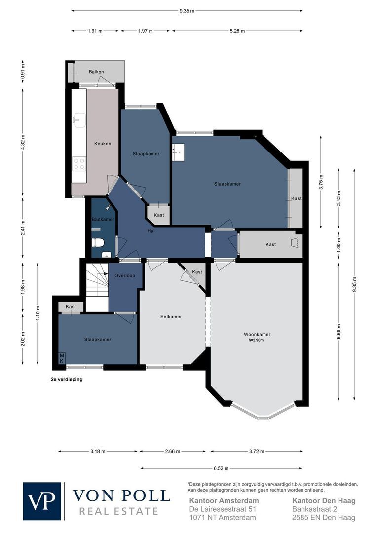 Uithoornstraat 2 A 1, Amsterdam plattegrond-0