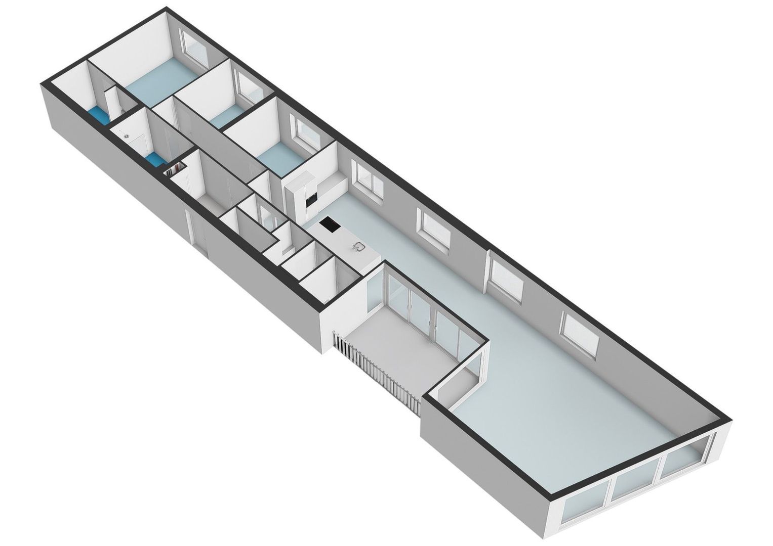 Willem Frederik Hermansstraat 175, Amsterdam plattegrond-2