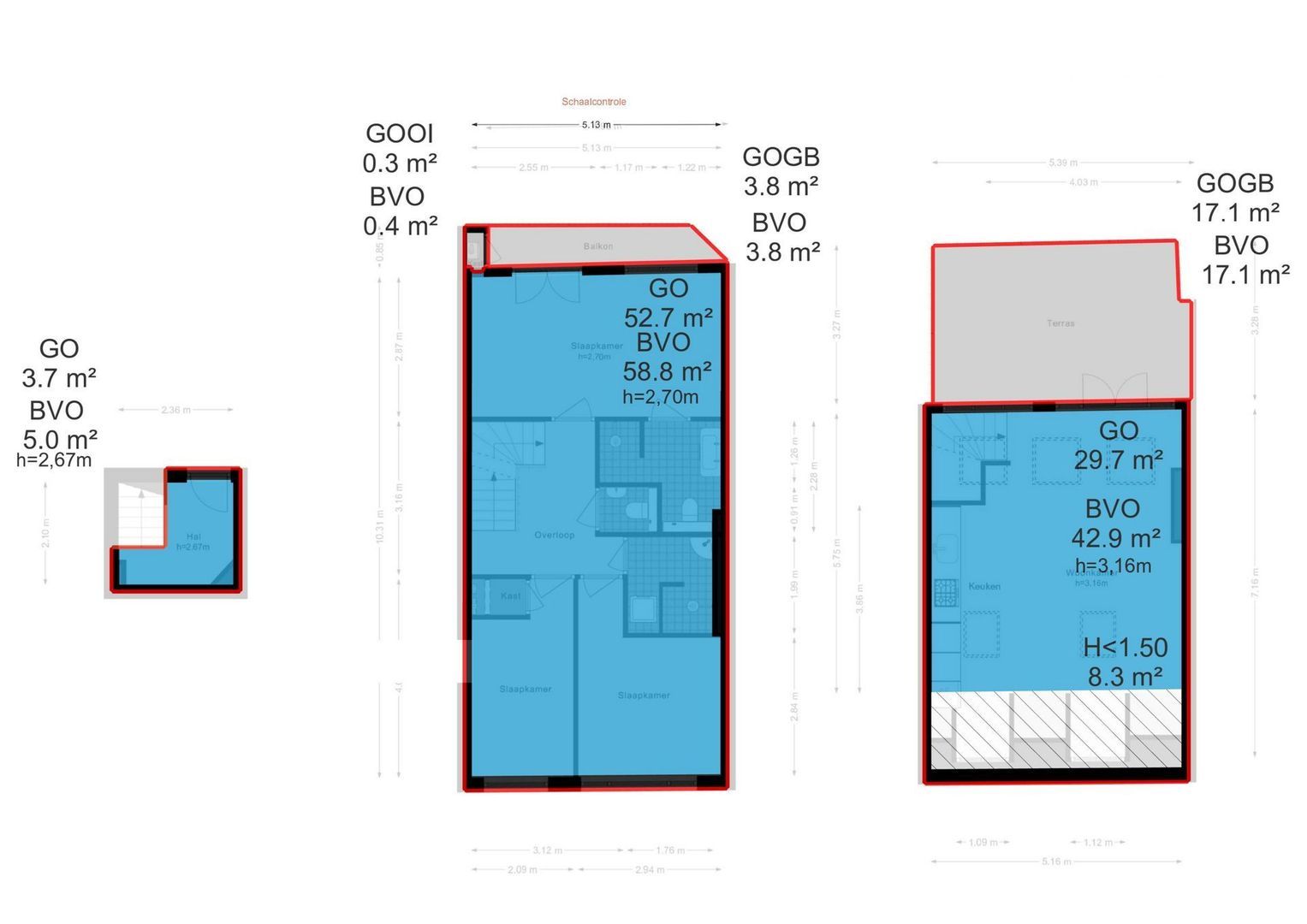 Van Ostadestraat 398 3, Amsterdam plattegrond-9
