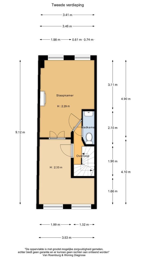 Singel 145, Amsterdam plattegrond-4