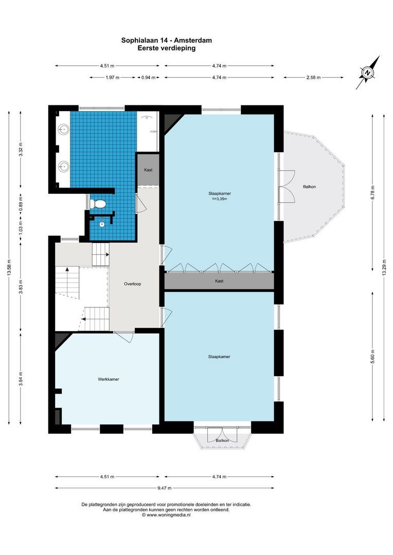 Sophialaan 14, Amsterdam plattegrond-6