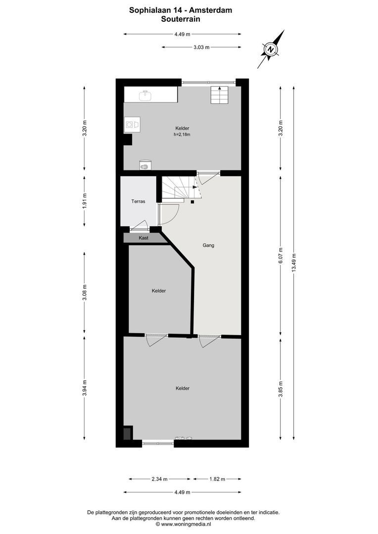 Sophialaan 14, Amsterdam plattegrond-12