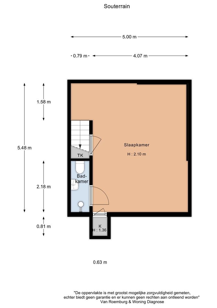 Keizersgracht 698 A, Amsterdam plattegrond-2