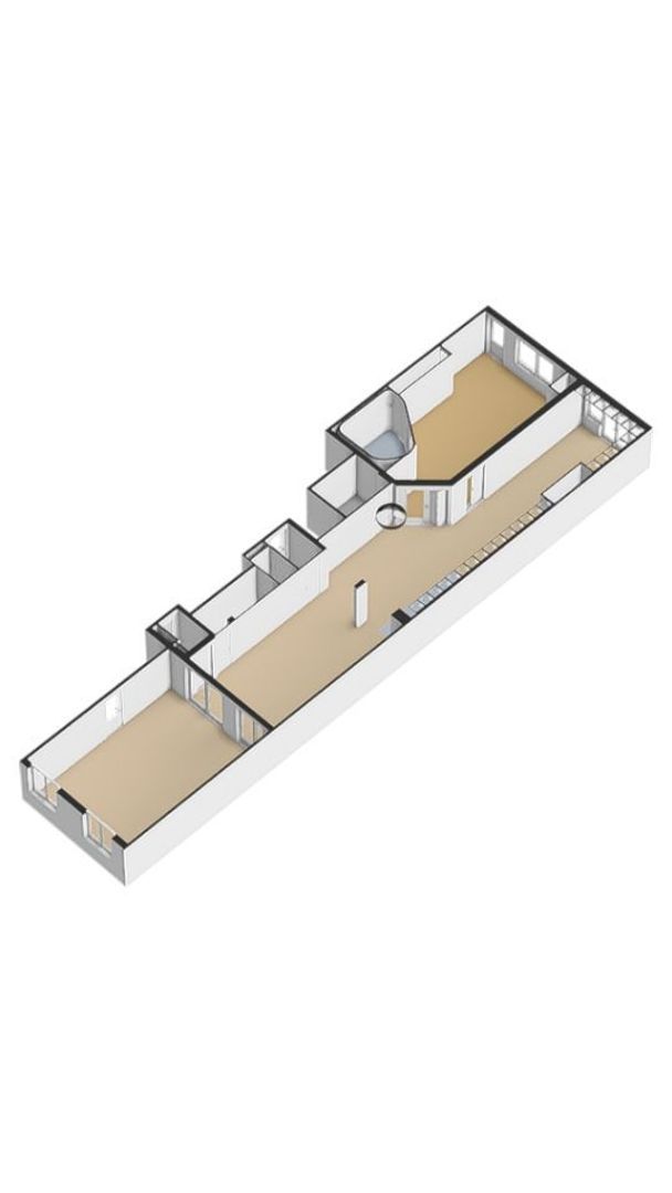 Keizersgracht 698 A, Amsterdam plattegrond-3