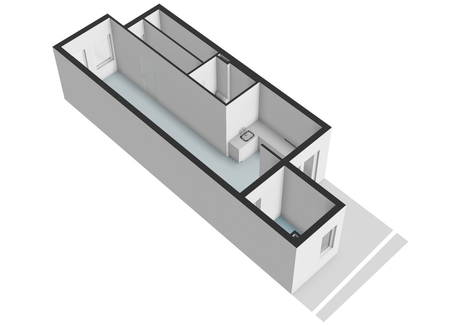 Daniël Stalpertstraat 19 H, Amsterdam plattegrond-1