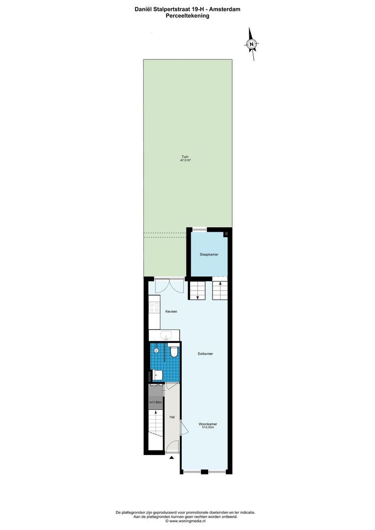 Daniël Stalpertstraat 19 H, Amsterdam plattegrond-6
