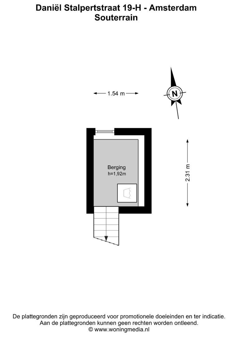 Daniël Stalpertstraat 19 H, Amsterdam plattegrond-7