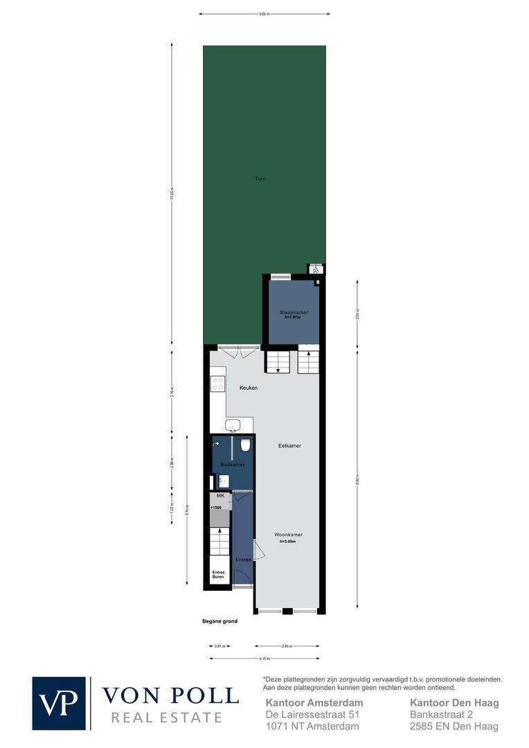 Daniël Stalpertstraat 19 H, Amsterdam plattegrond-0