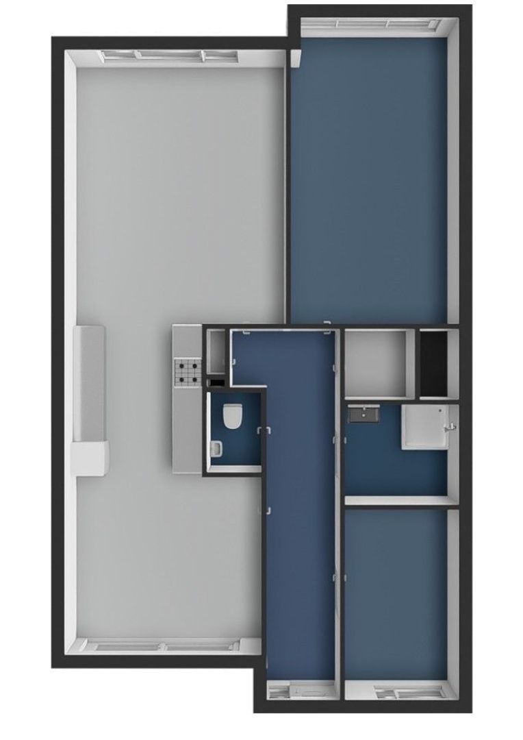 Makassarstraat 124 B, Amsterdam plattegrond-2