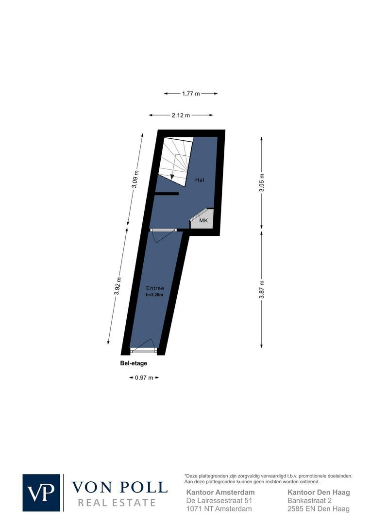 Korte Prinsengracht 23 H, Amsterdam plattegrond-4